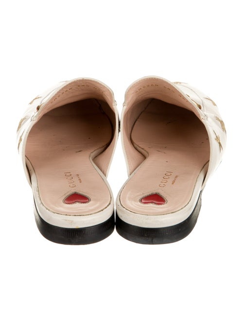 Gucci Horsebit Accent Leather Mules