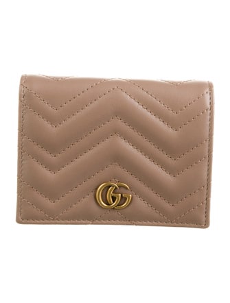 Gucci Marmont Double G Logo Wallet