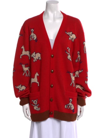 Gucci Wool Printed Sweater