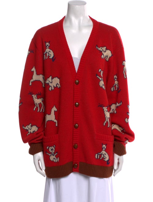 Gucci Wool Printed Sweater