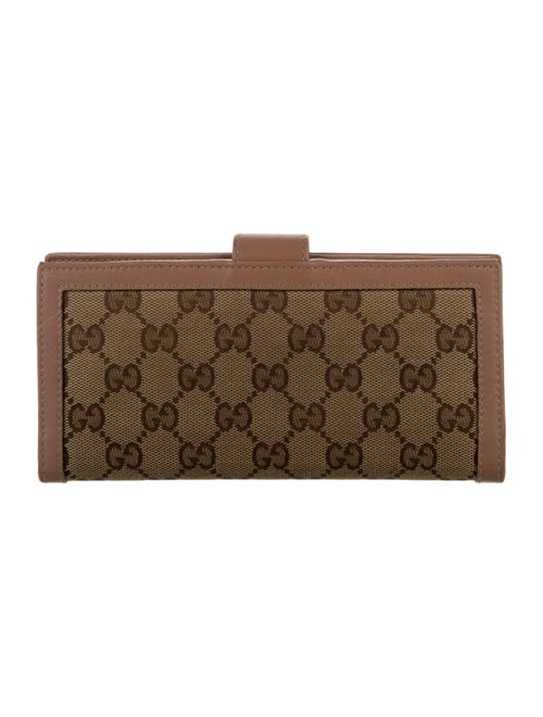 Gucci GG Canvas Canvas Continental Wallet