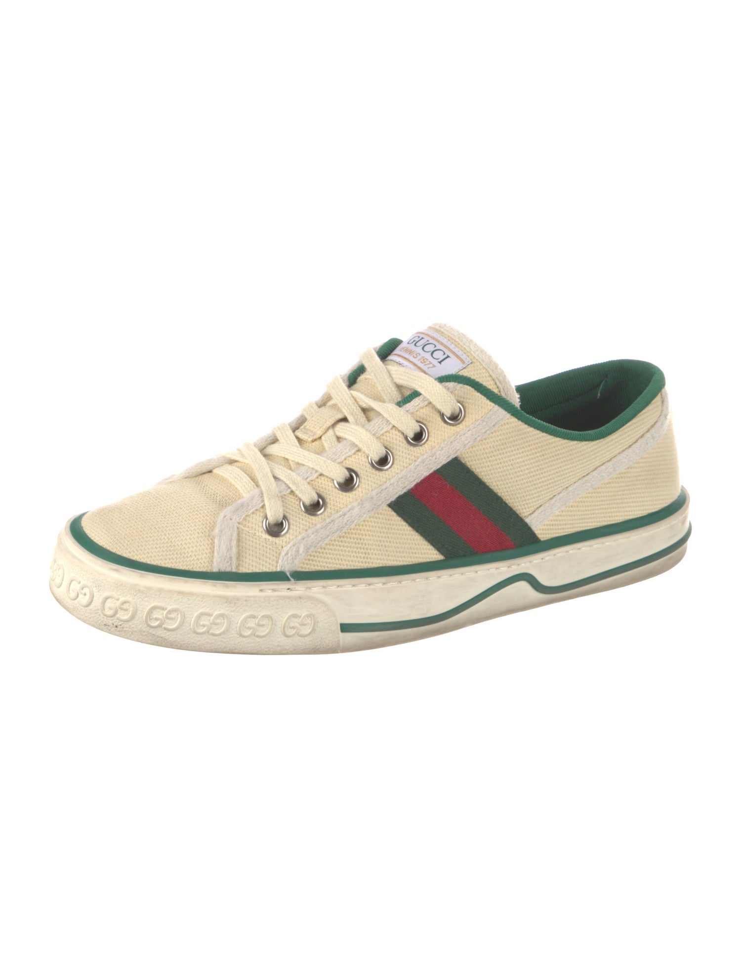Gucci GG Logo Canvas Sneakers