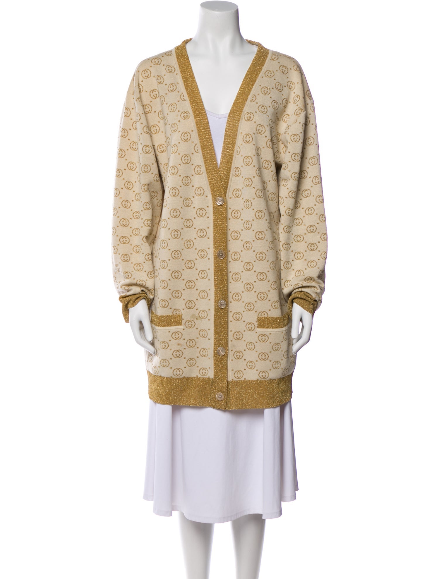 Gucci Wool Printed Sweater