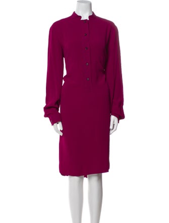 Gucci Silk Midi Length Dress