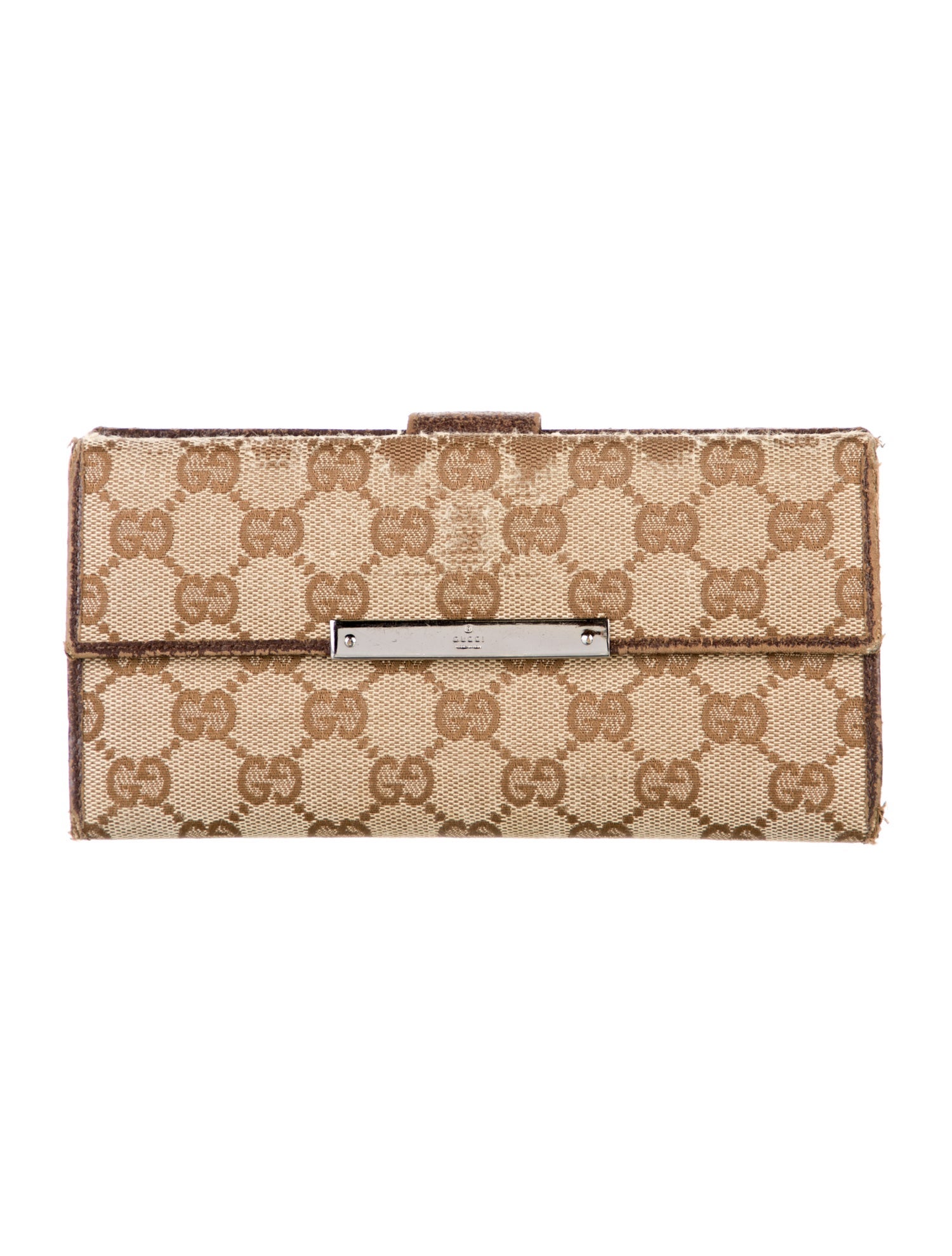 Gucci GG Canvas Canvas Continental Wallet