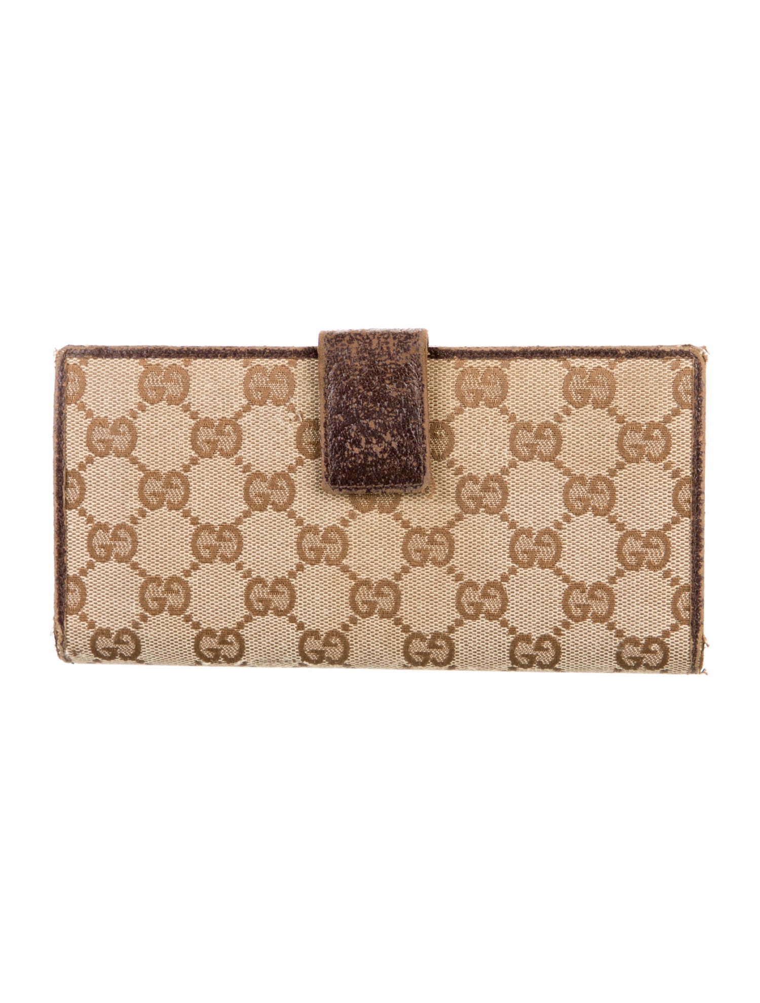 Gucci GG Canvas Canvas Continental Wallet