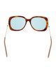 Gucci Interlocking G Logo Oversize Sunglasses