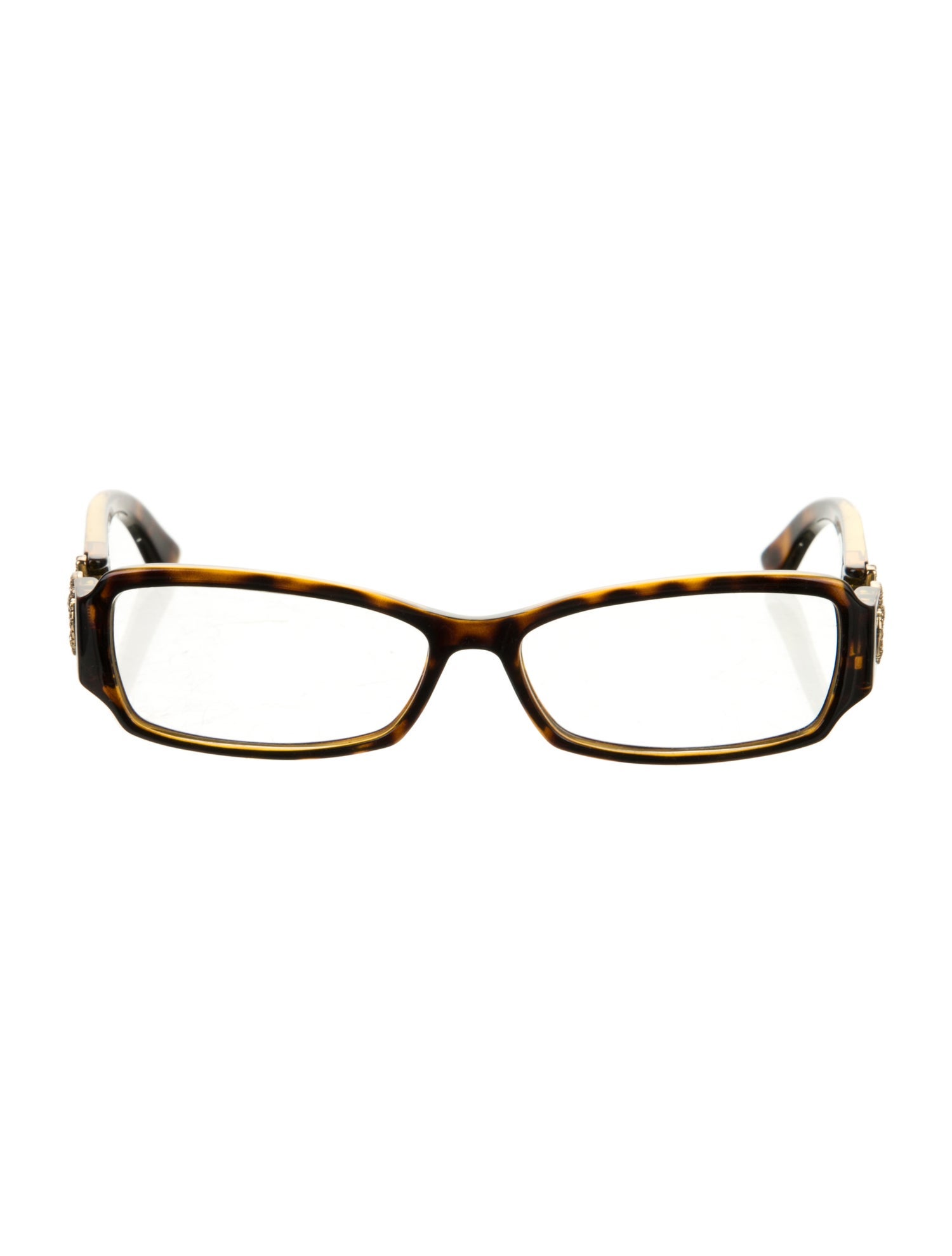 Gucci Web Accent Square Eyeglasses