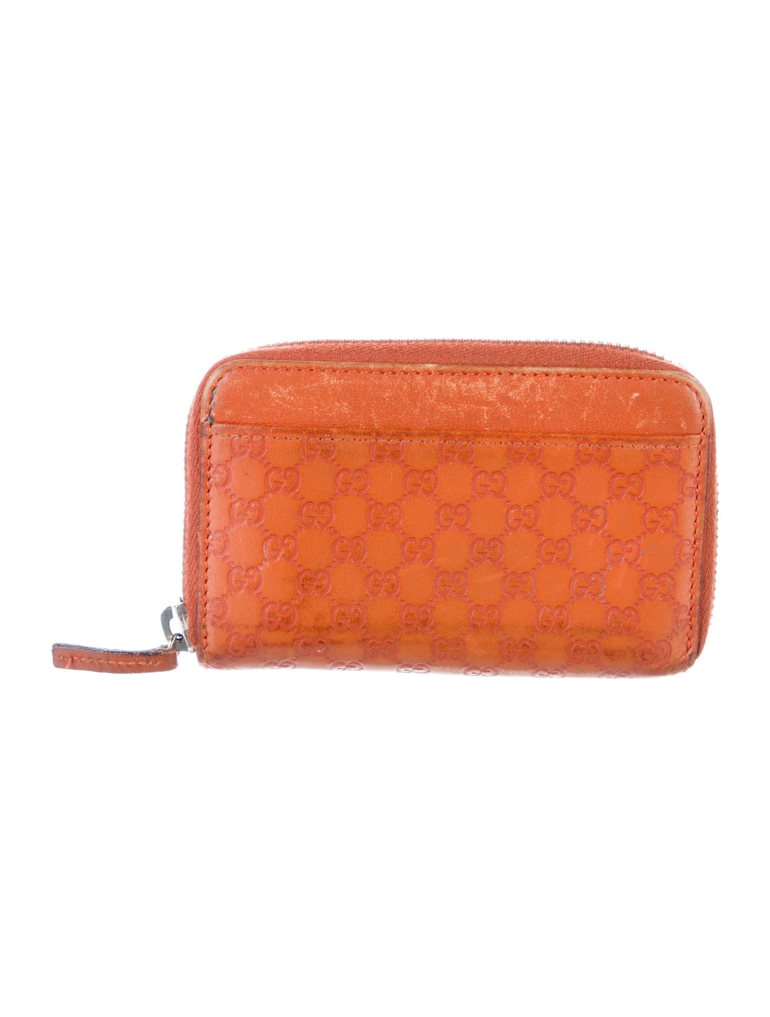 Gucci Microguccissima Pattern Leather Wallet