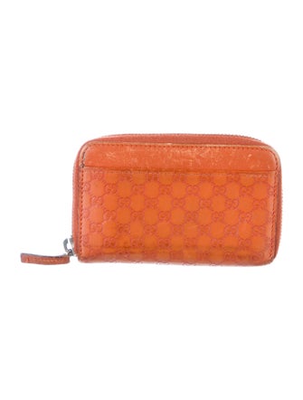 Gucci Microguccissima Pattern Leather Wallet