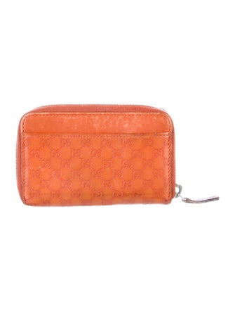 Gucci Microguccissima Pattern Leather Wallet
