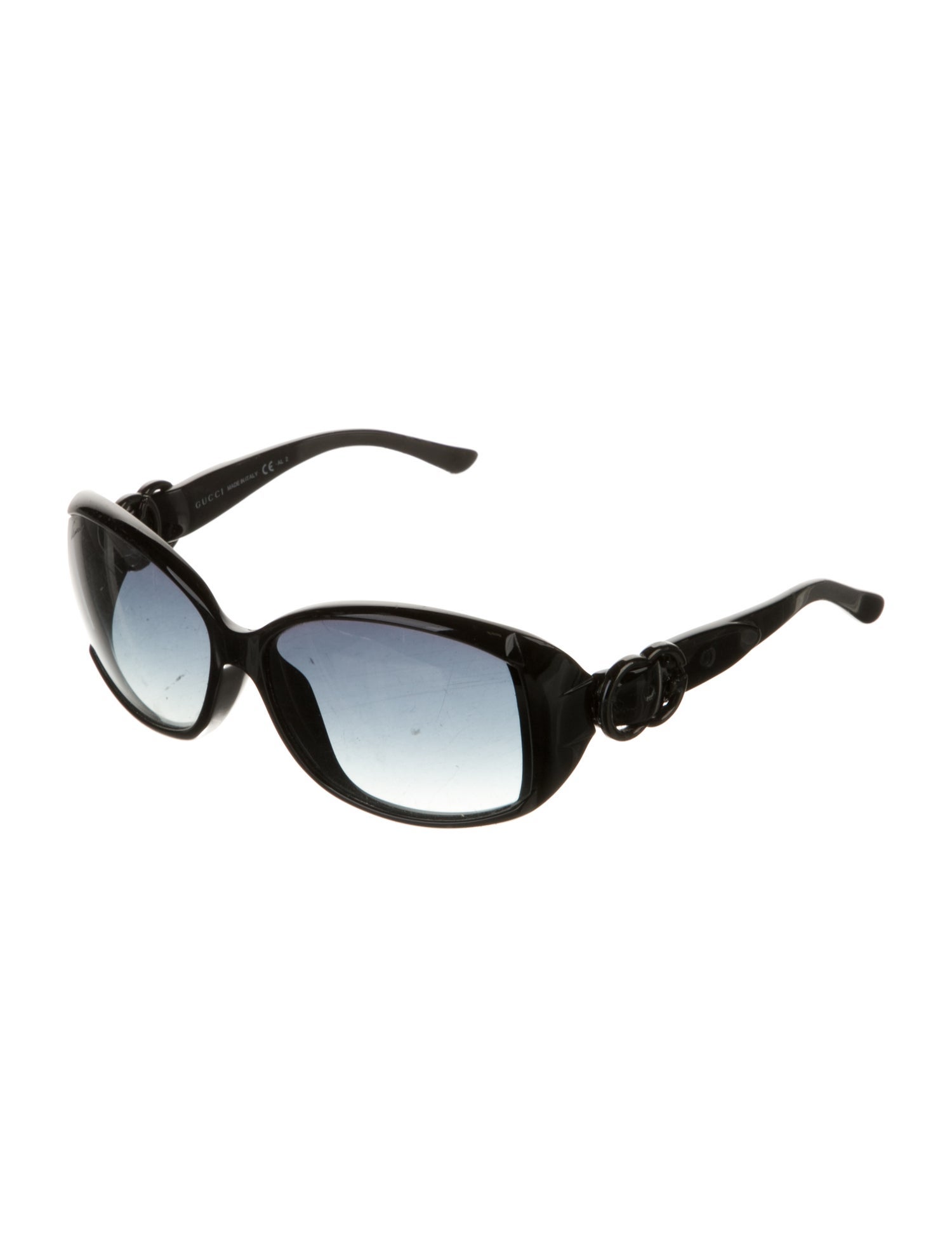 Gucci Interlocking G Logo Oversize Sunglasses