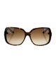 Gucci Web Accent Oversize Sunglasses