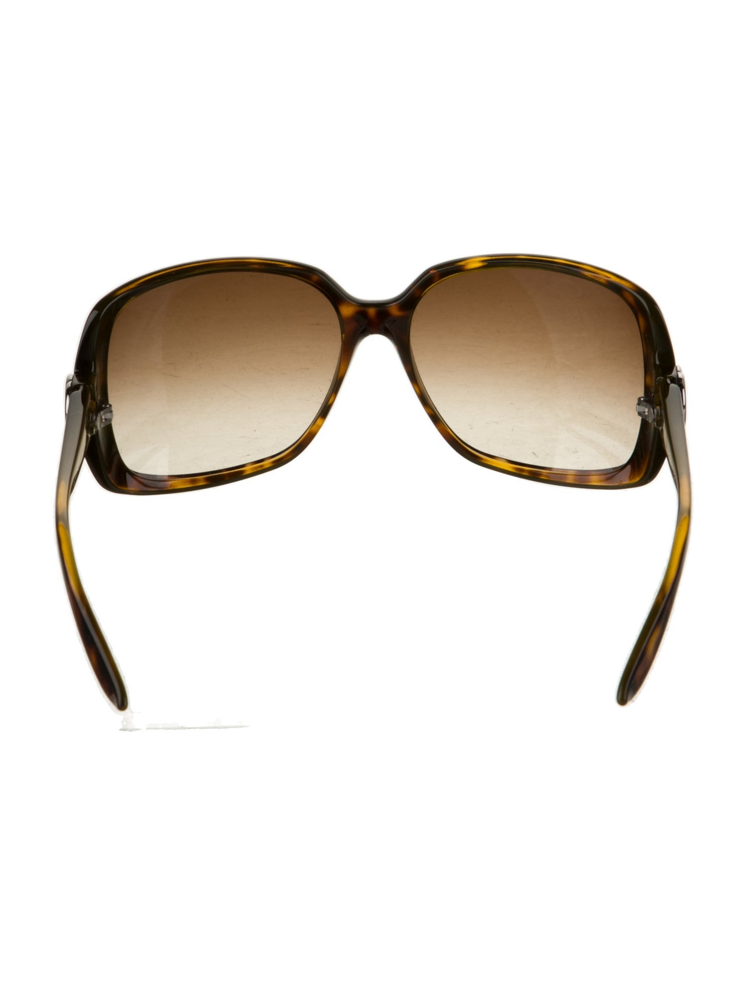 Gucci Web Accent Oversize Sunglasses