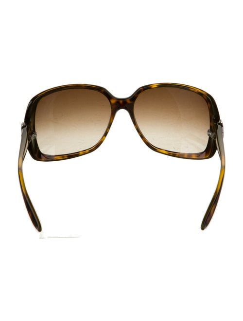 Gucci Web Accent Oversize Sunglasses