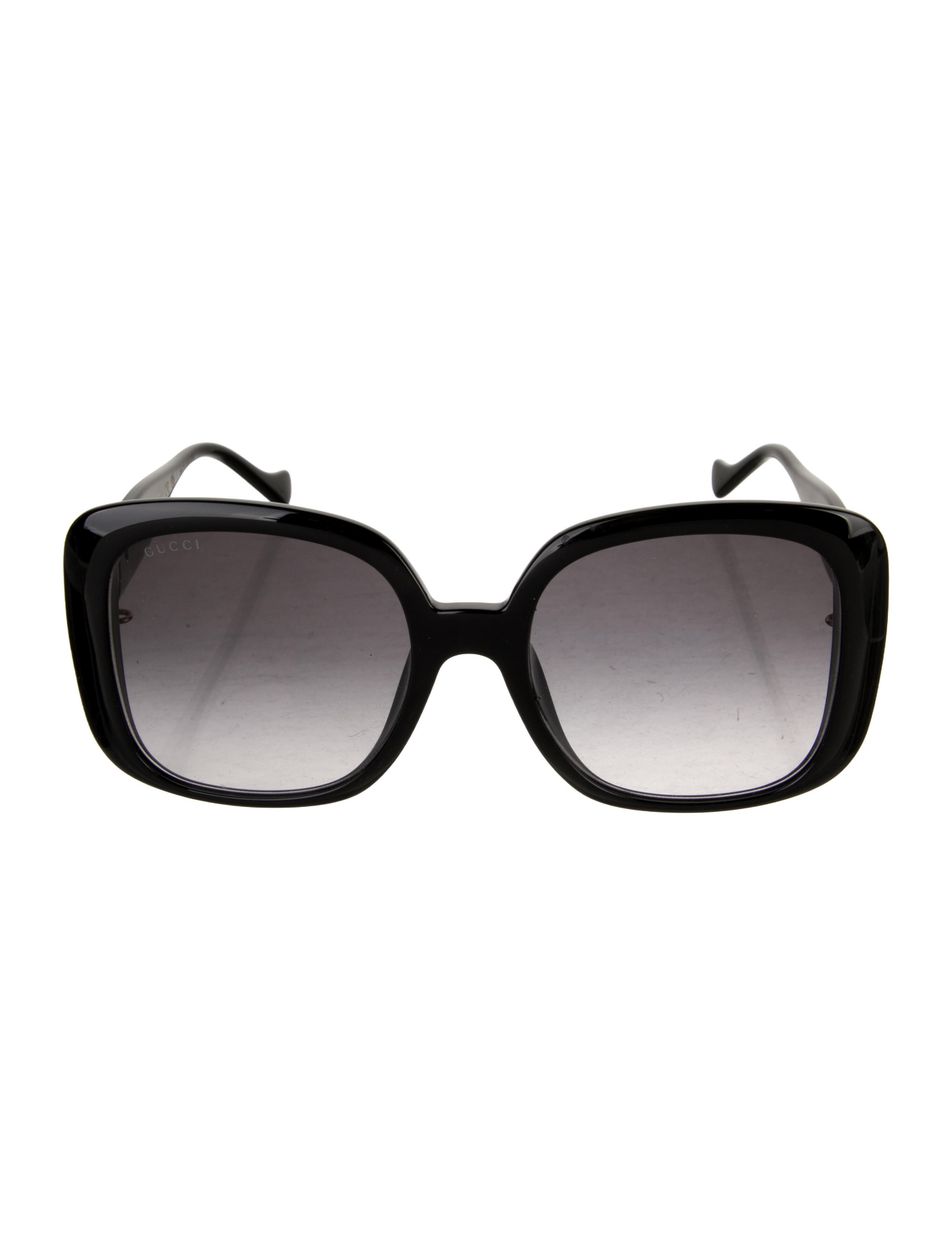 Gucci Interlocking G Logo Square Sunglasses