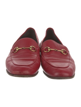 Gucci 1955 Horsebit Accent Leather Loafers