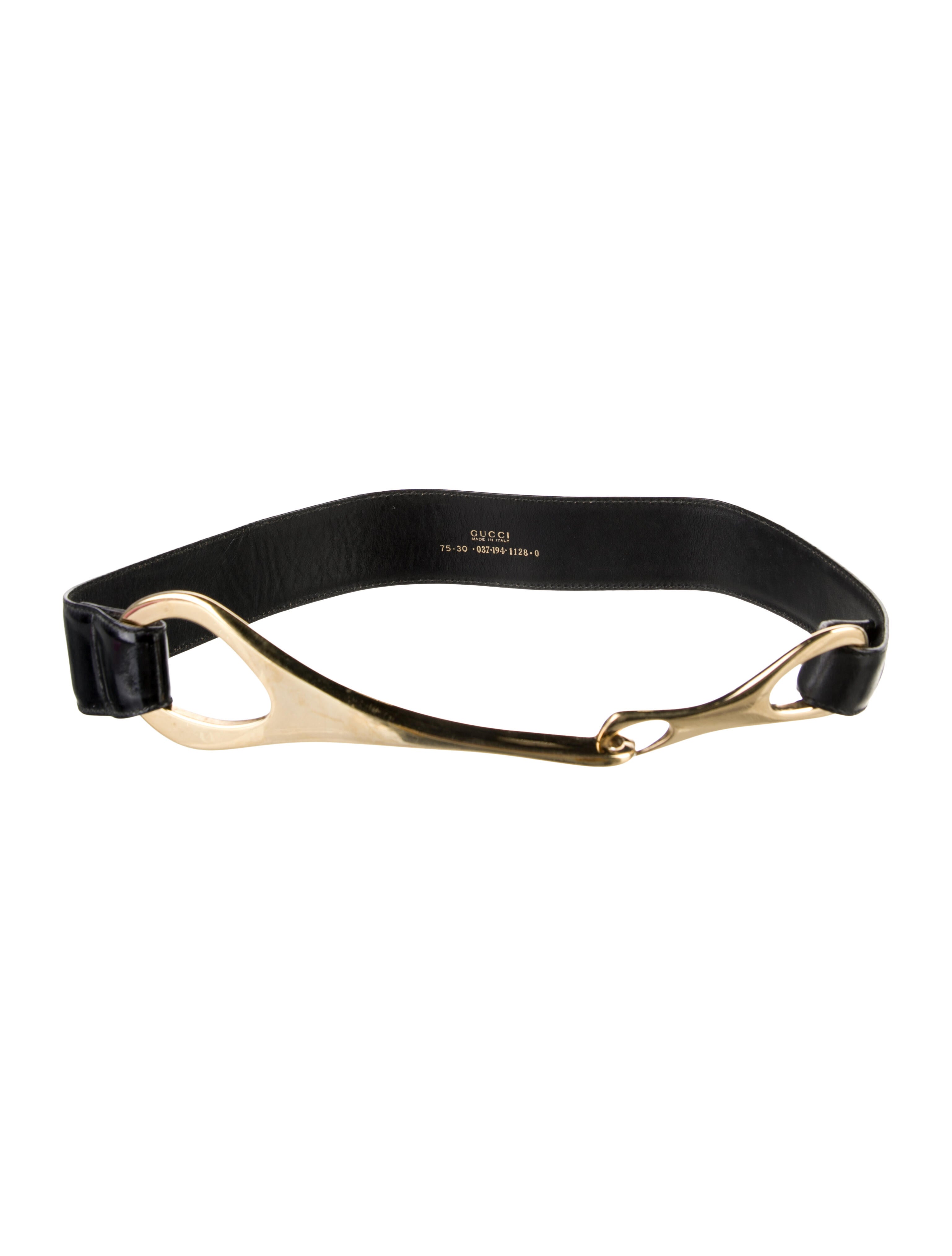 Gucci 1996 1955 Horsebit Accent Waist Belt
