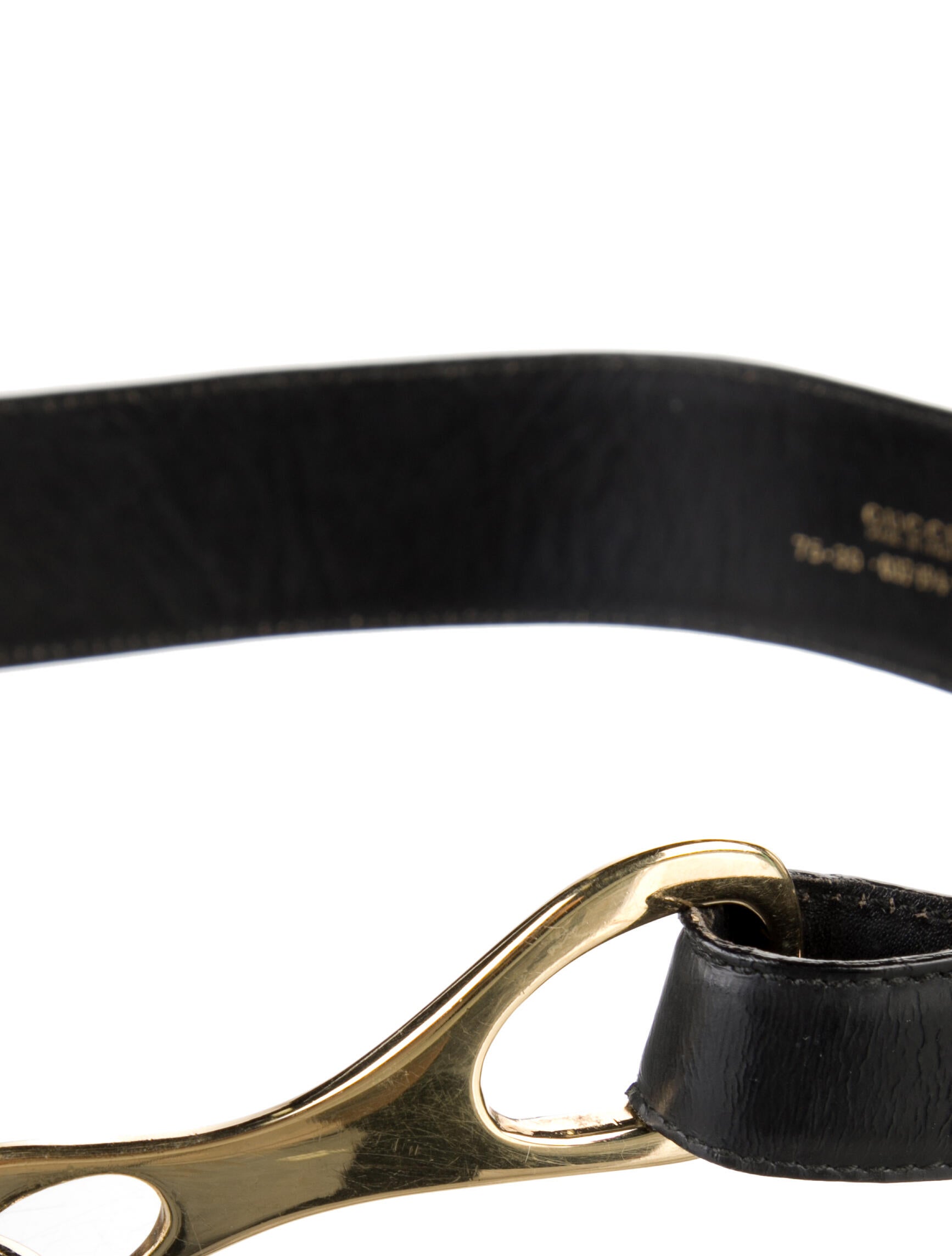 Gucci 1996 1955 Horsebit Accent Waist Belt