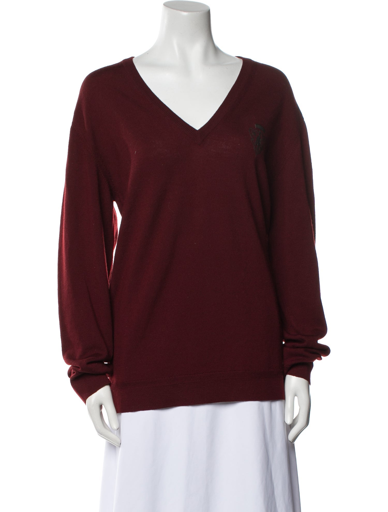 Gucci Wool V-Neck Sweater