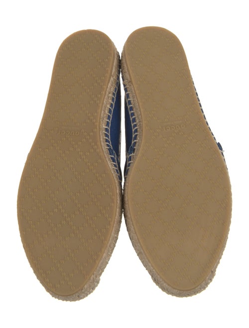 Gucci Microguccissima Pattern Leather Espadrilles