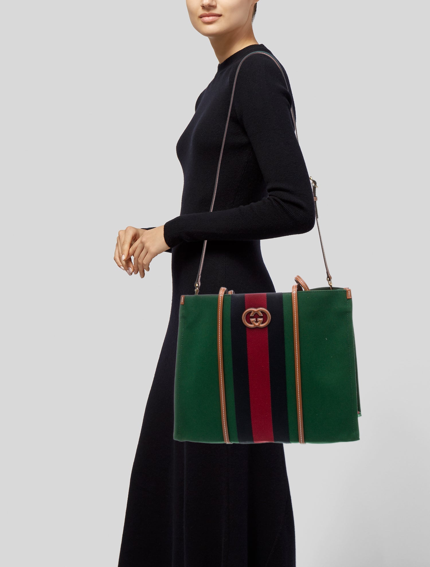 Gucci Web Tote Large