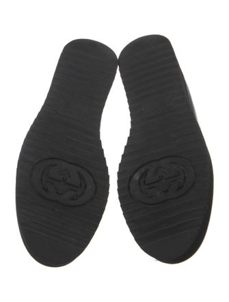 Gucci Horsebit Accent Leather Loafers