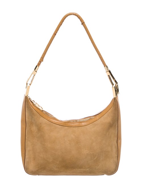 Gucci Suede Shoulder Bag