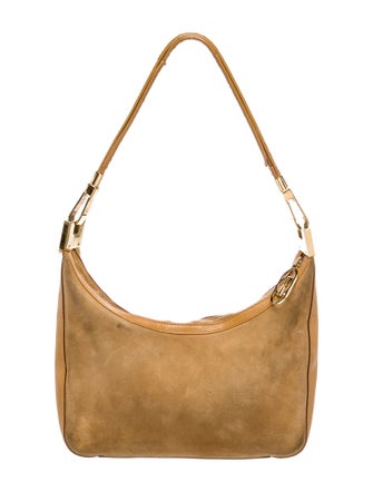 Gucci Suede Shoulder Bag