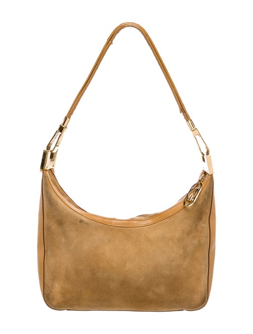 Gucci Suede Shoulder Bag