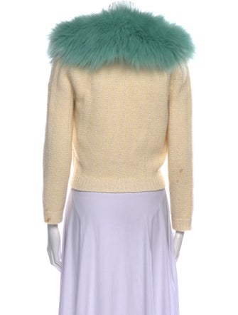 Gucci Wool Colorblock Pattern Sweater