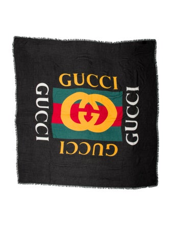 Gucci Web Accent Scarf