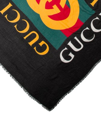 Gucci Web Accent Scarf