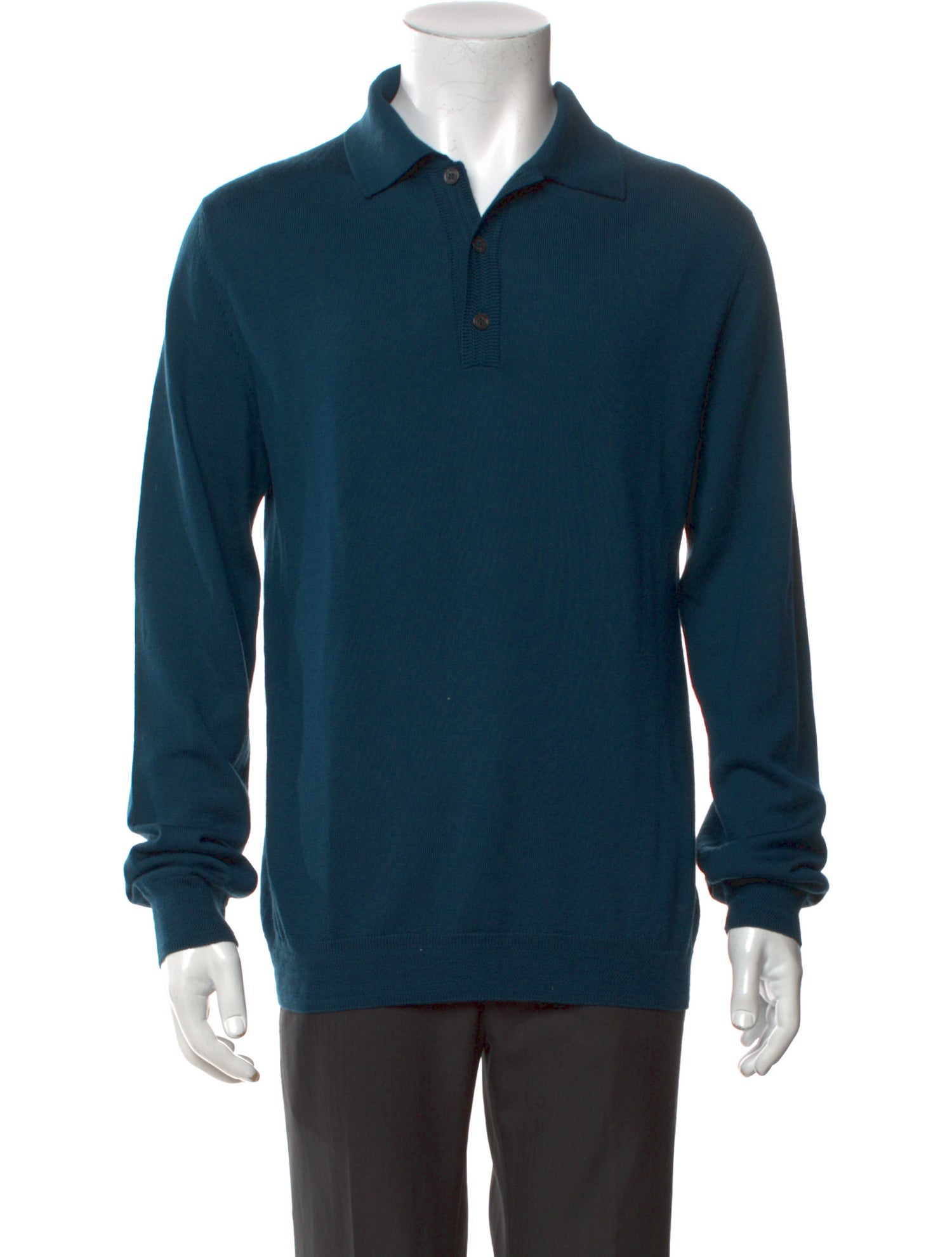 Gucci Bee Accent Wool Polo Sweater