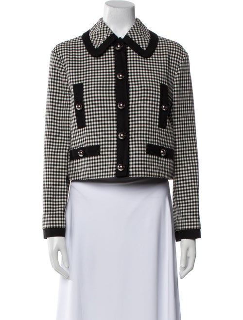 Gucci Plaid Print Blazer