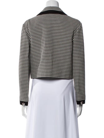 Gucci Plaid Print Blazer