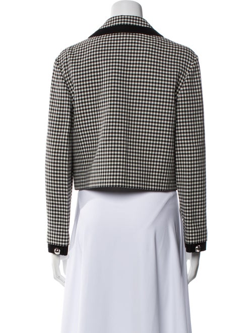 Gucci Plaid Print Blazer