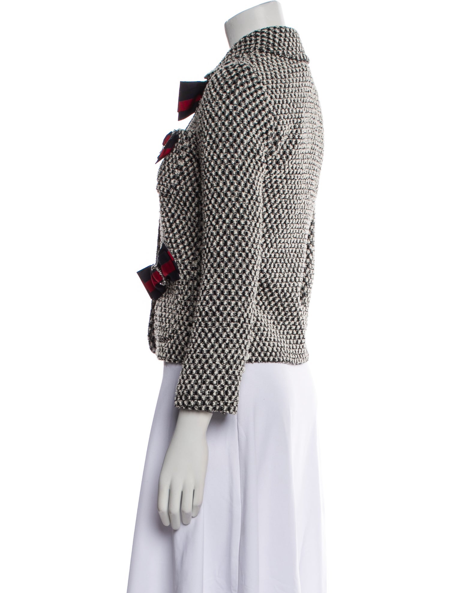 Gucci Tweed Printed Jacket