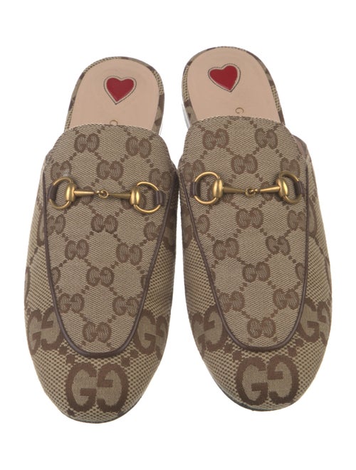 Gucci GG Canvas Canvas Mules