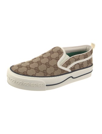 Gucci Canvas Printed Sneakers