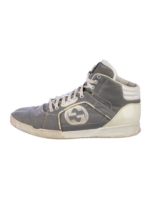 Gucci Interlocking G Logo Canvas Sneakers