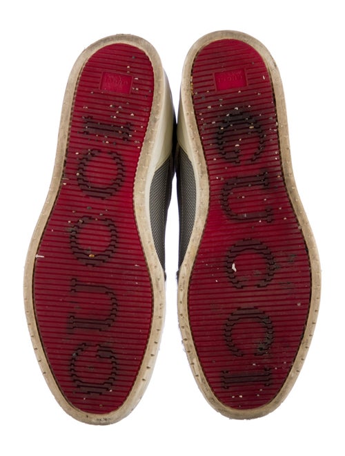 Gucci Interlocking G Logo Canvas Sneakers