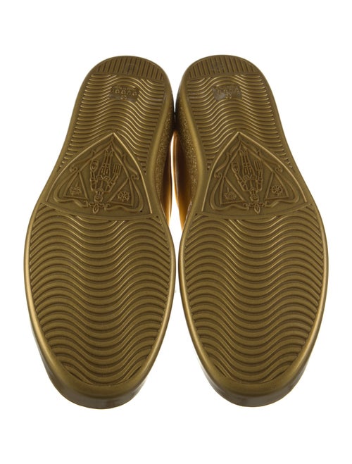 Gucci Patent Leather Printed Sneakers