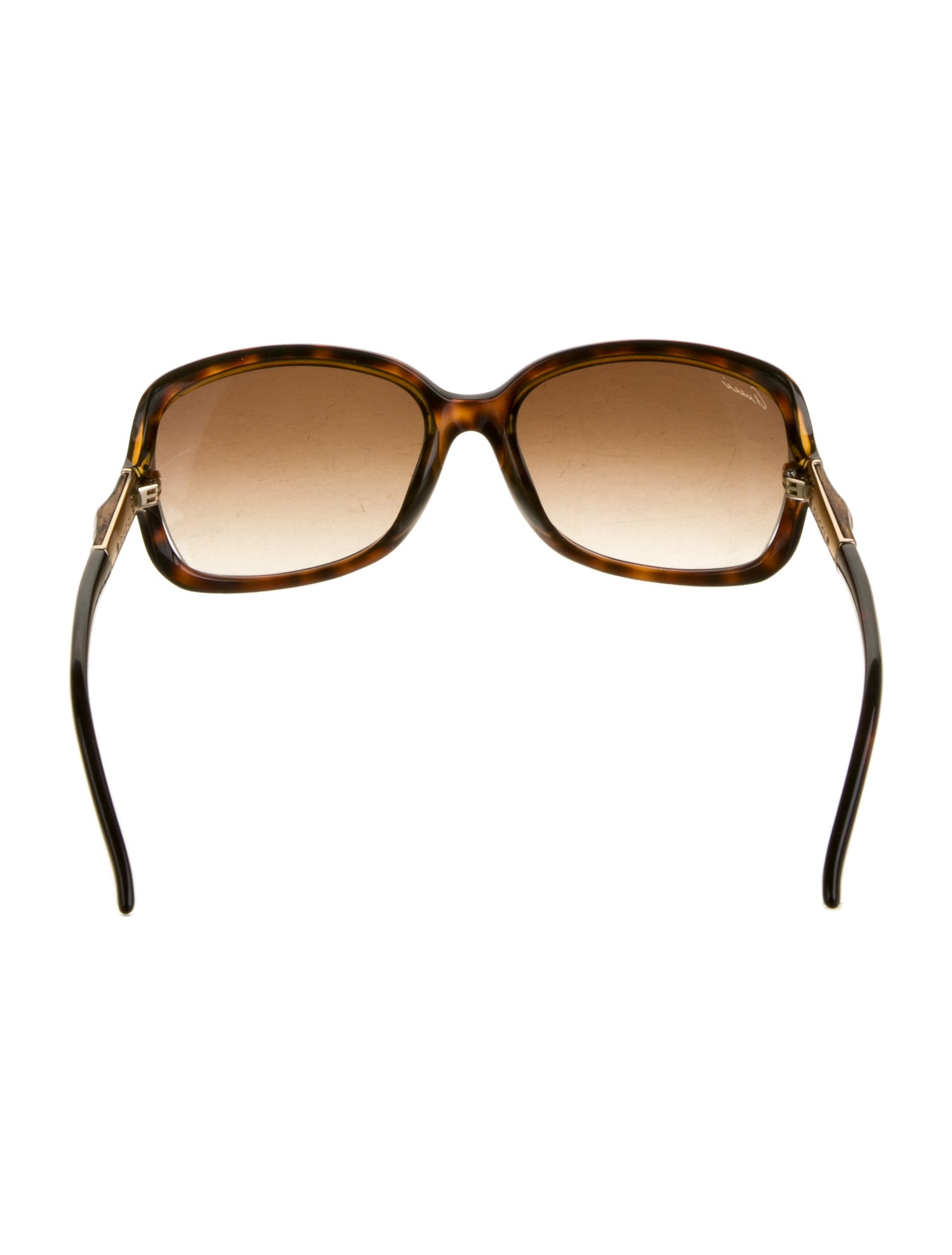 Gucci Bamboo Accent Oversize Sunglasses