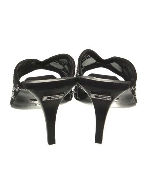 Gucci GG Crystal Mesh Mules