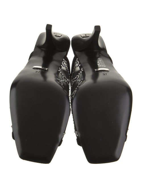 Gucci GG Crystal Mesh Mules