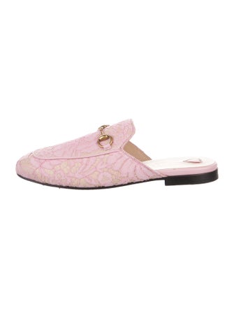 Gucci Horsebit Accent Leather Mules