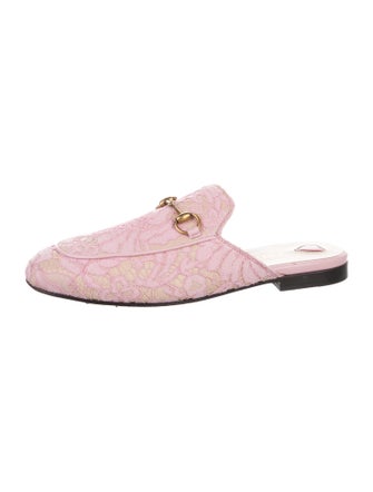 Gucci Horsebit Accent Leather Mules