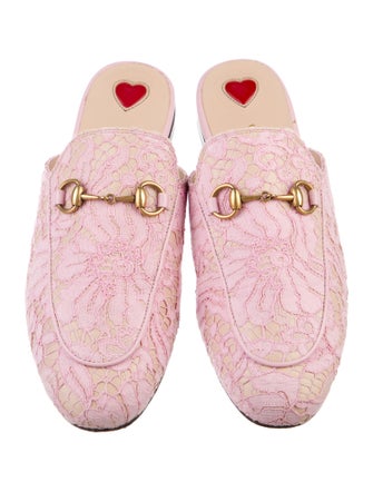 Gucci Horsebit Accent Leather Mules