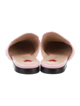 Gucci Horsebit Accent Leather Mules